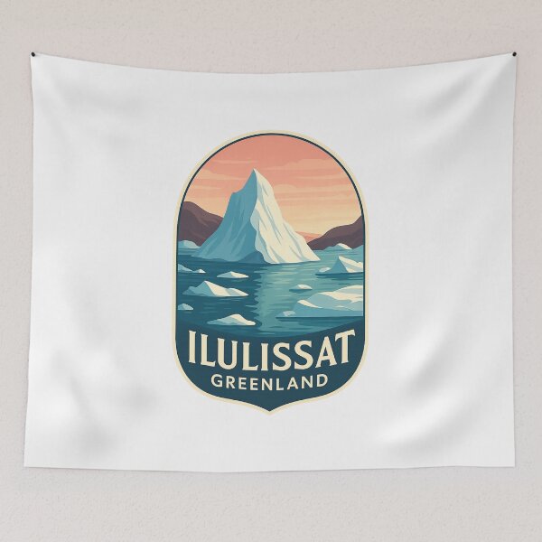 Item preview, Ilulissat – Iceberg Sunrise Over Disko Bay designed and sold by Aryabek.