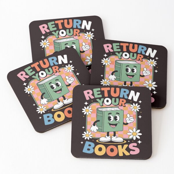 Item preview, Return Your Books School Librarian designed and sold by DetroitMug.