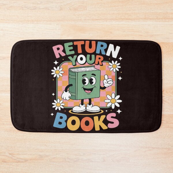 Item preview, Return Your Books School Librarian designed and sold by DetroitMug.