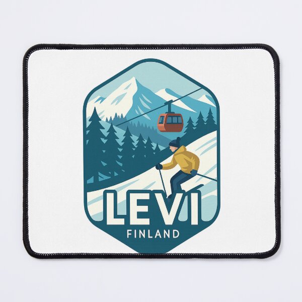 Item preview, Levi – Ski Slopes and Gondola View designed and sold by Aryabek.