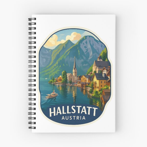 Item preview, Hallstatt – Lakeside View of Dachstein Alps designed and sold by Aryabek.