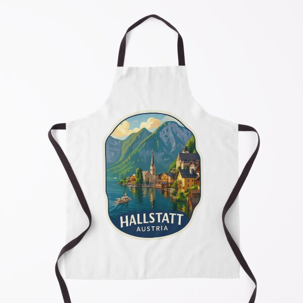 Item preview, Hallstatt – Lakeside View of Dachstein Alps designed and sold by Aryabek.