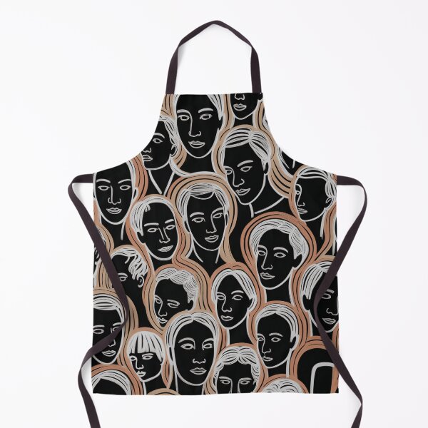 Item preview, Interconnected Faces Mosaic Throw Blanket & Pillow Cover - Diverse Expressions & Serene Smiles designed and sold by ZyxDes.