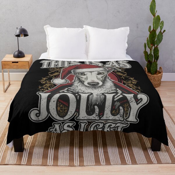 Item preview, Jolly As I Get Funny Grumpy Greyhound Christmas designed and sold by zoughlal.