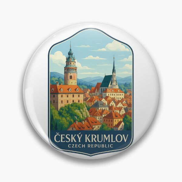 Item preview, Český Krumlov – Castle View Over Vltava River designed and sold by Aryabek.