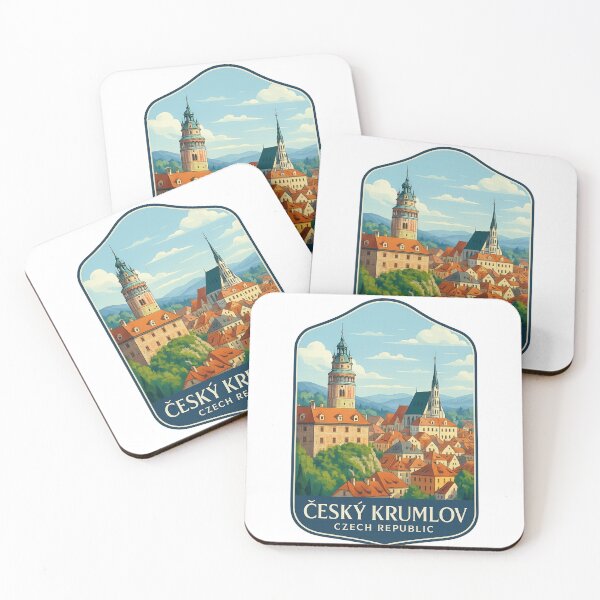 Item preview, Český Krumlov – Castle View Over Vltava River designed and sold by Aryabek.