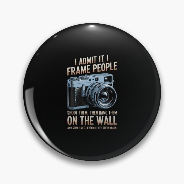 Item preview, I Frame People Cameraman Photo Camera Funny Photographer designed and sold by MelanieMiram1.