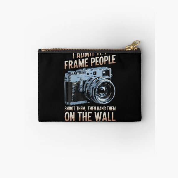 Item preview, I Frame People Cameraman Photo Camera Funny Photographer designed and sold by MelanieMiram1.