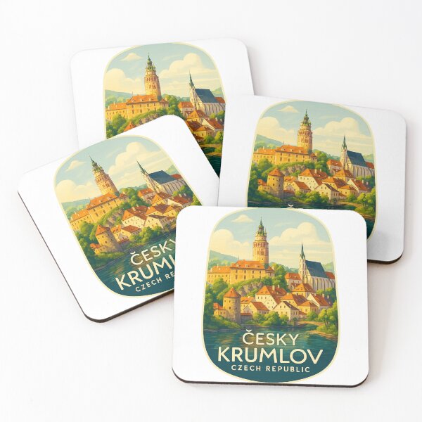 Item preview, Český Krumlov – Castle District and Riverside Charm designed and sold by Aryabek.