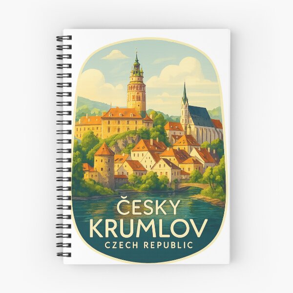 Item preview, Český Krumlov – Castle District and Riverside Charm designed and sold by Aryabek.
