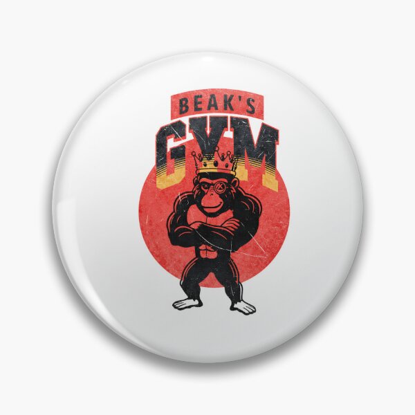 Item preview, Beak’s Gym – Retro King Monkey Bodybuilder Design designed and sold by BeakBros.