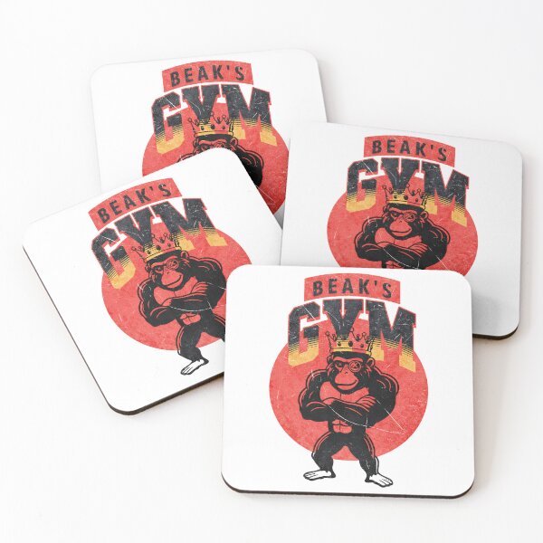 Item preview, Beak’s Gym – Retro King Monkey Bodybuilder Design designed and sold by BeakBros.