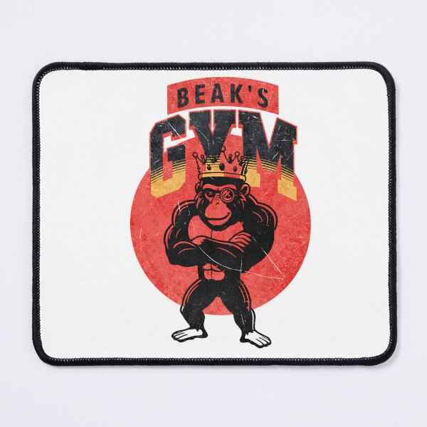 Item preview, Beak’s Gym – Retro King Monkey Bodybuilder Design designed and sold by BeakBros.
