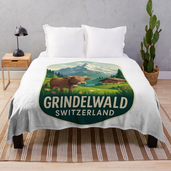 Item preview, Grindelwald – Alpine Pastures Below the Eiger designed and sold by Aryabek.