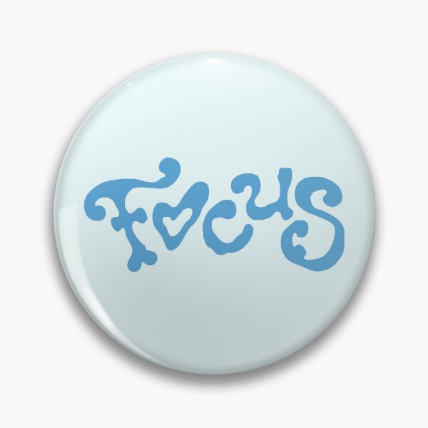 Item preview, Hearts2Hearts - Focus Logo (Blue) | Kpop Merch for Fans | Gift for S2U designed and sold by Wishful Thinking.