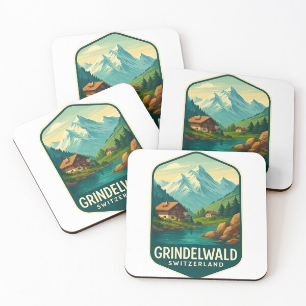 Item preview, Grindelwald – Chalets and Peaks of the Jungfrau Region designed and sold by Aryabek.