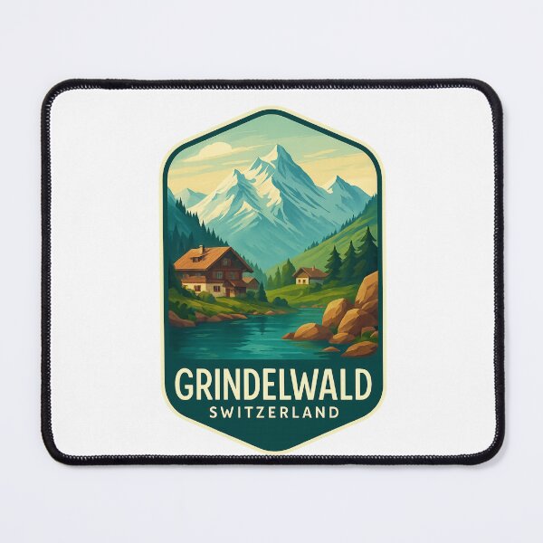 Item preview, Grindelwald – Chalets and Peaks of the Jungfrau Region designed and sold by Aryabek.