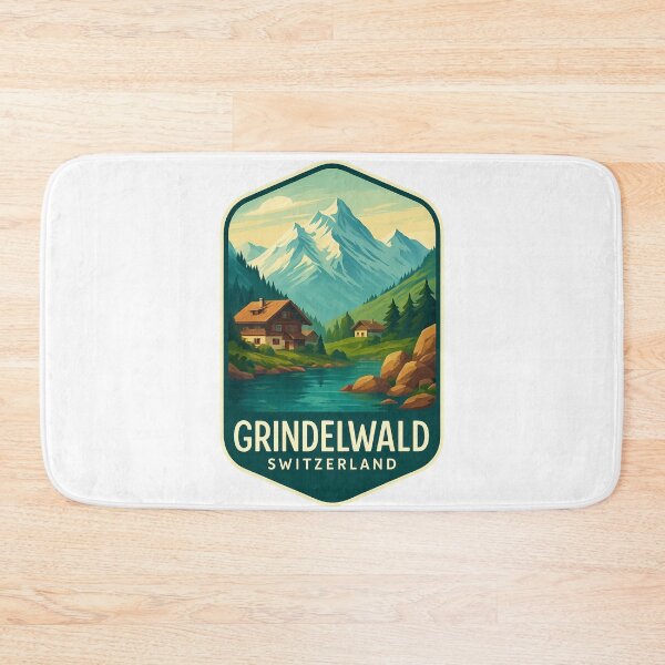 Item preview, Grindelwald – Chalets and Peaks of the Jungfrau Region designed and sold by Aryabek.