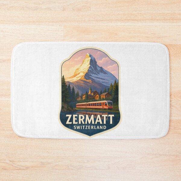 Item preview, Zermatt – Matterhorn Reflected in Alpine Serenity designed and sold by Aryabek.