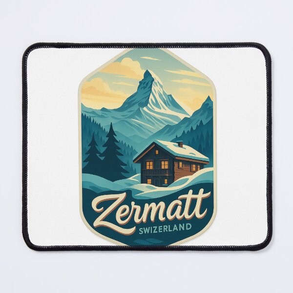 Item preview, Zermatt – Winter Chalet Beneath the Matterhorn designed and sold by Aryabek.