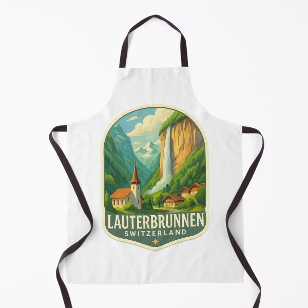 Item preview, Lauterbrunnen – Waterfalls and Alpine Calm designed and sold by Aryabek.