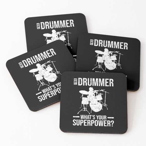 Item preview, I'M A Drummer What'S Your Superpower designed and sold by MariaEdna1.