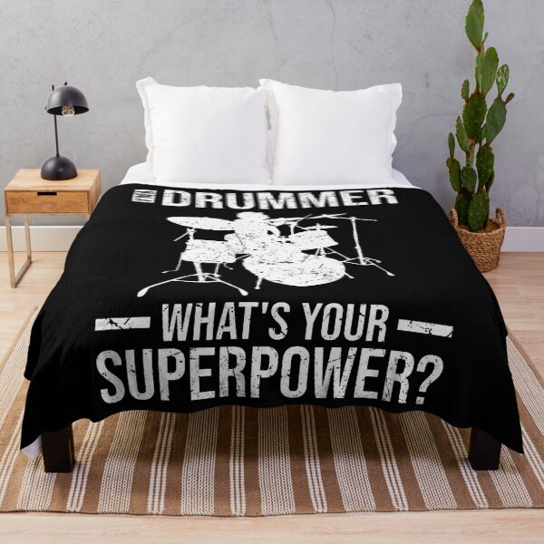 Item preview, I'M A Drummer What'S Your Superpower designed and sold by MariaEdna1.