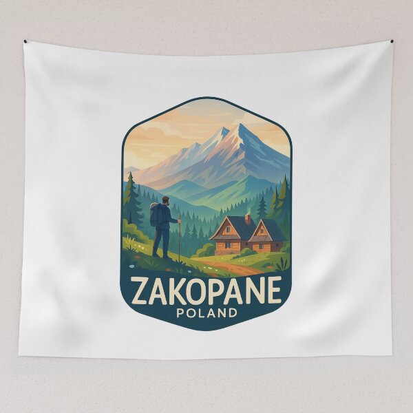 Item preview, Zakopane – Tatras Trail at Sunrise designed and sold by Aryabek.