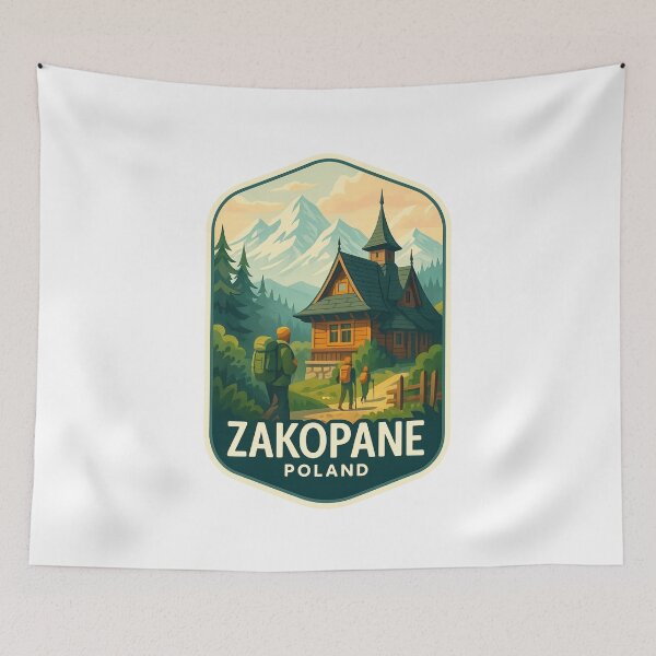 Item preview, Zakopane – Highlander Huts in the Tatra Mountains designed and sold by Aryabek.