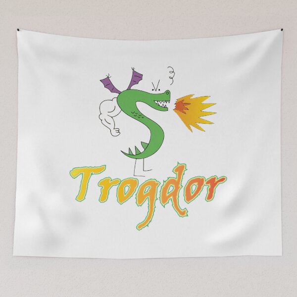 Item preview, Trogdor The Burninator Meme Funny Game designed and sold by ViolaOrn.