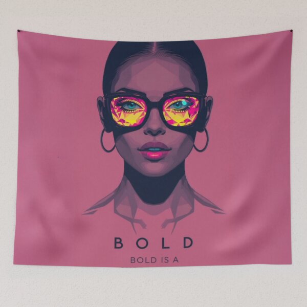 Item preview, Bold Superpower Portrait  Confident Modern Woman Art designed and sold by Trueways.