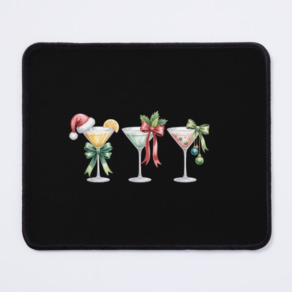 Item preview, Christmas Dirty Glasses Graphics Bow Coquette designed and sold by HellD3vil-Art.