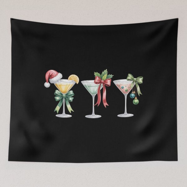 Item preview, Christmas Dirty Glasses Graphics Bow Coquette designed and sold by HellD3vil-Art.