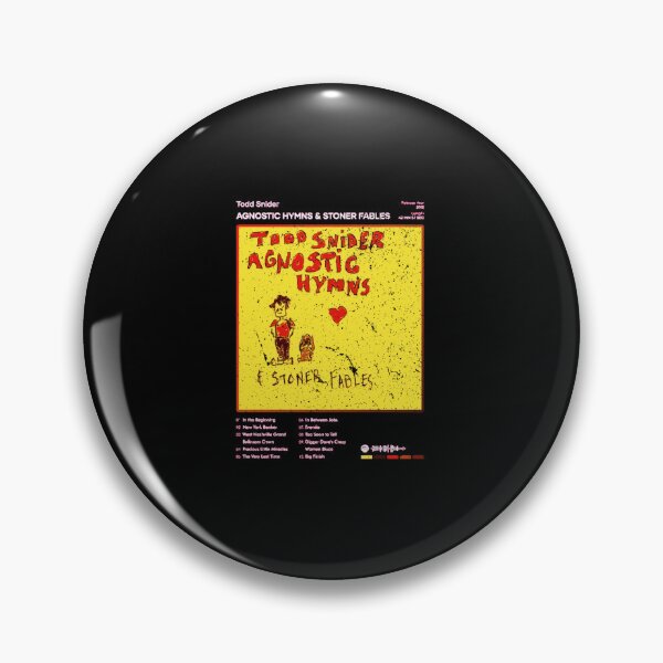 Item preview, Todd Snider - Agnostic Hymns & Stoner Fables Tracklist Album  designed and sold by ferminhays.