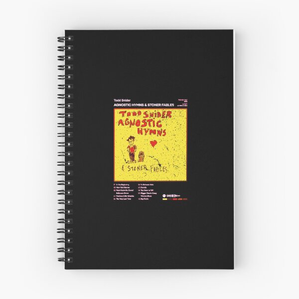 Item preview, Todd Snider - Agnostic Hymns & Stoner Fables Tracklist Album  designed and sold by ferminhays.