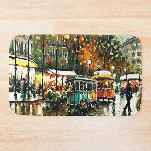 Item preview, Flower Market at Madeleine - 06 designed and sold by artdesignsnow.