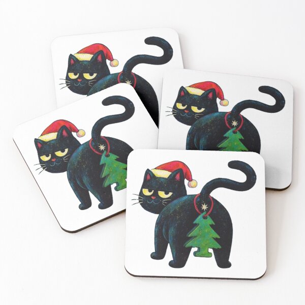Item preview, Christmas Cat With Attitude designed and sold by SztylishDesigns.
