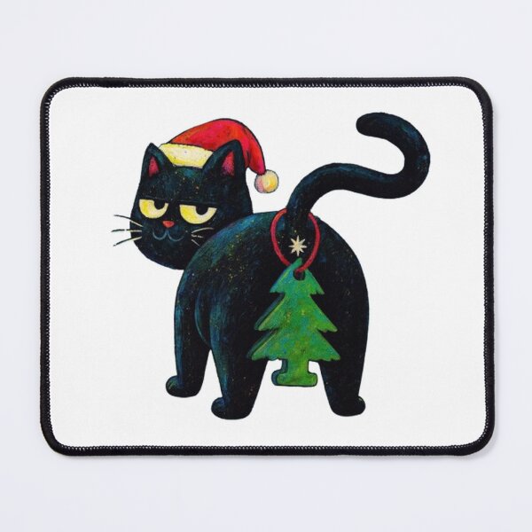 Item preview, Christmas Cat With Attitude designed and sold by SztylishDesigns.