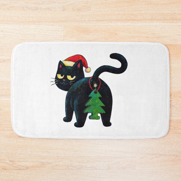 Item preview, Christmas Cat With Attitude designed and sold by SztylishDesigns.