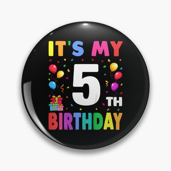 Item preview, Kids It'S My 5Th Birthday 5 Five Happy Birthday Boys Or Girls designed and sold by TysonLangosh.