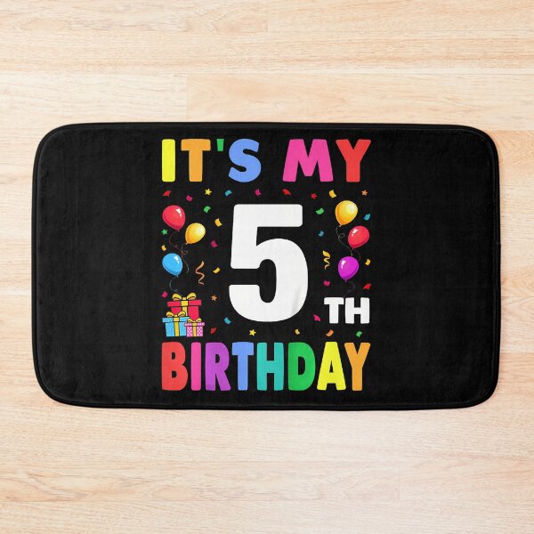 Item preview, Kids It'S My 5Th Birthday 5 Five Happy Birthday Boys Or Girls designed and sold by TysonLangosh.