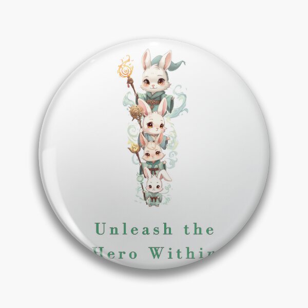 Item preview, “Ascension of the Windborn Rabbit”- Lumin. unleash the hero within designed and sold by Monzora.