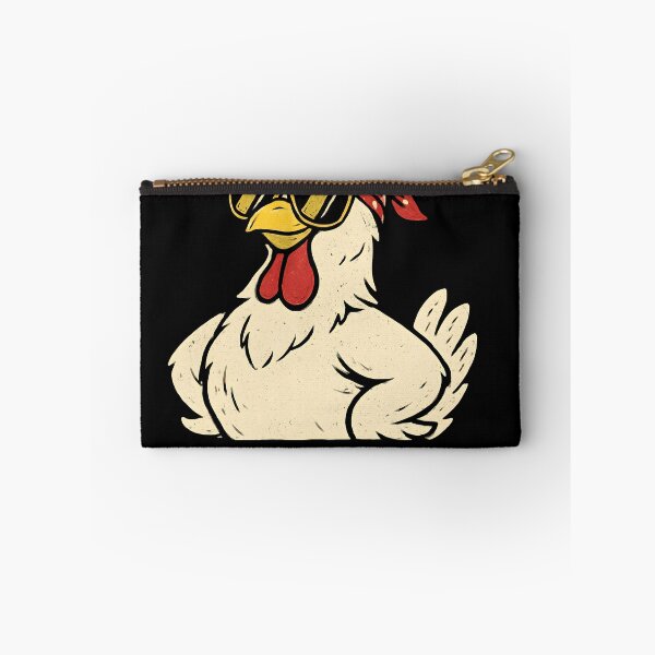 Item preview, Crazy Chicken Lady - Cool Hen with Bandana & Sunglasses designed and sold by Bachdesign.