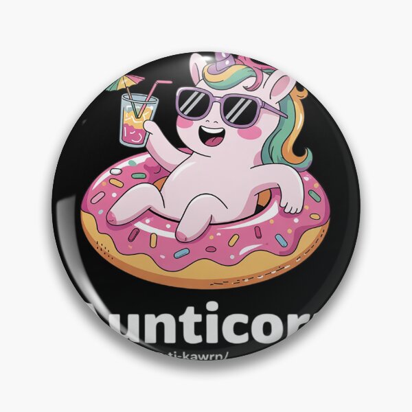 Item preview, Aunticorn The Most Awesome Type Of Aunt Pink Unicorn Donut designed and sold by InspiredFoul.