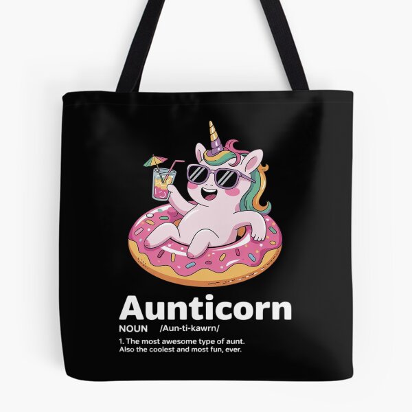 Item preview, Aunticorn The Most Awesome Type Of Aunt Pink Unicorn Donut designed and sold by InspiredFoul.