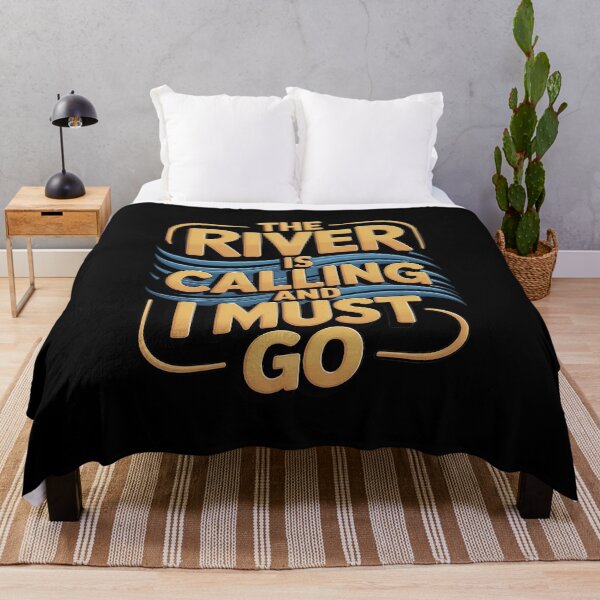 Item preview, River Is Calling I Must Go Water Rafting Boating designed and sold by CultureSpec.
