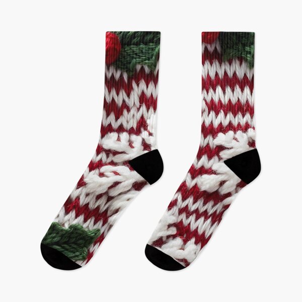 Item preview, Christmas theme, Knitted Fabric-look Texture, Red White Colors (image size 8320x12480) designed and sold by Digital-Davinci.