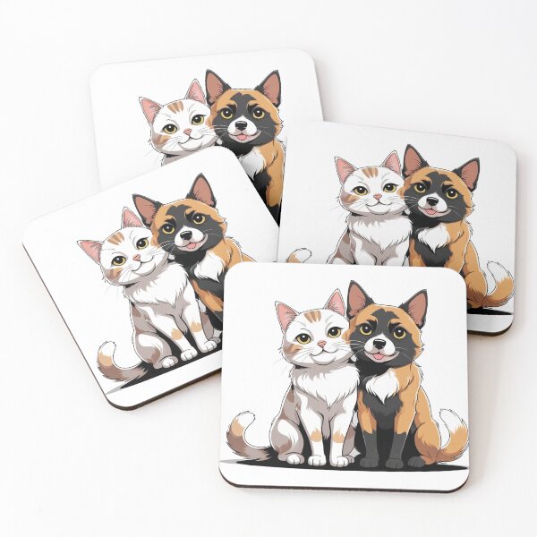 Item preview, Cat & Dog Best Friends designed and sold by Velora_art01.