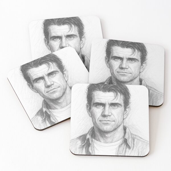 Item preview, Movie Actor Portrait Pencil Sketch Art designed and sold by Leon Woods Pencil Art.