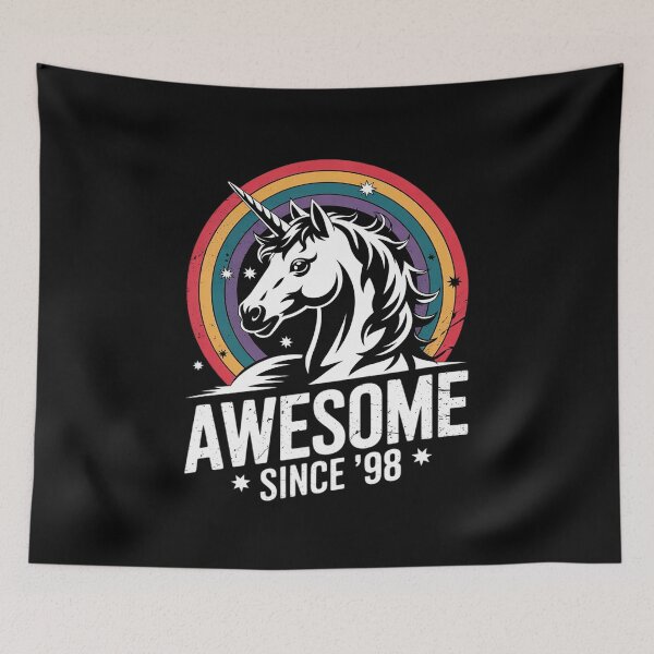 Item preview, Awesome Since 2022 Dabbing Unicorn 3th Birthday designed and sold by InspiredFoul.